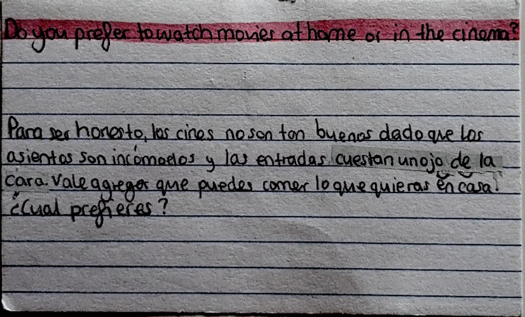 Have you tried Spanish food? Do you like it?
Cuando tenía ocho años, recuerdo haber probado la paella
Yiera una de las mejores comidas del m