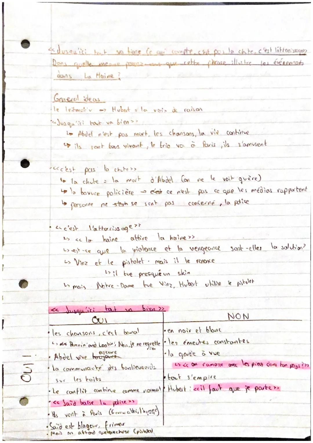 Jusqu'ici tout va biène Ce au compte chut por la chite, c'est lattorissogo

Dans quelle mense posez vous que cette phrase illustre les événe