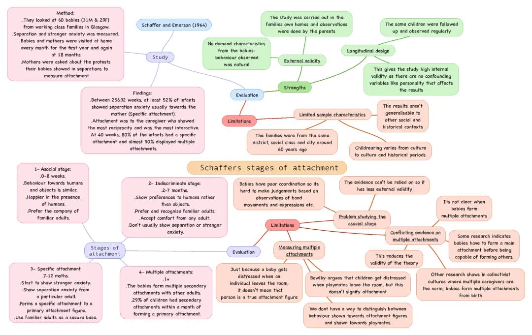 Schaffers stages of attachment 