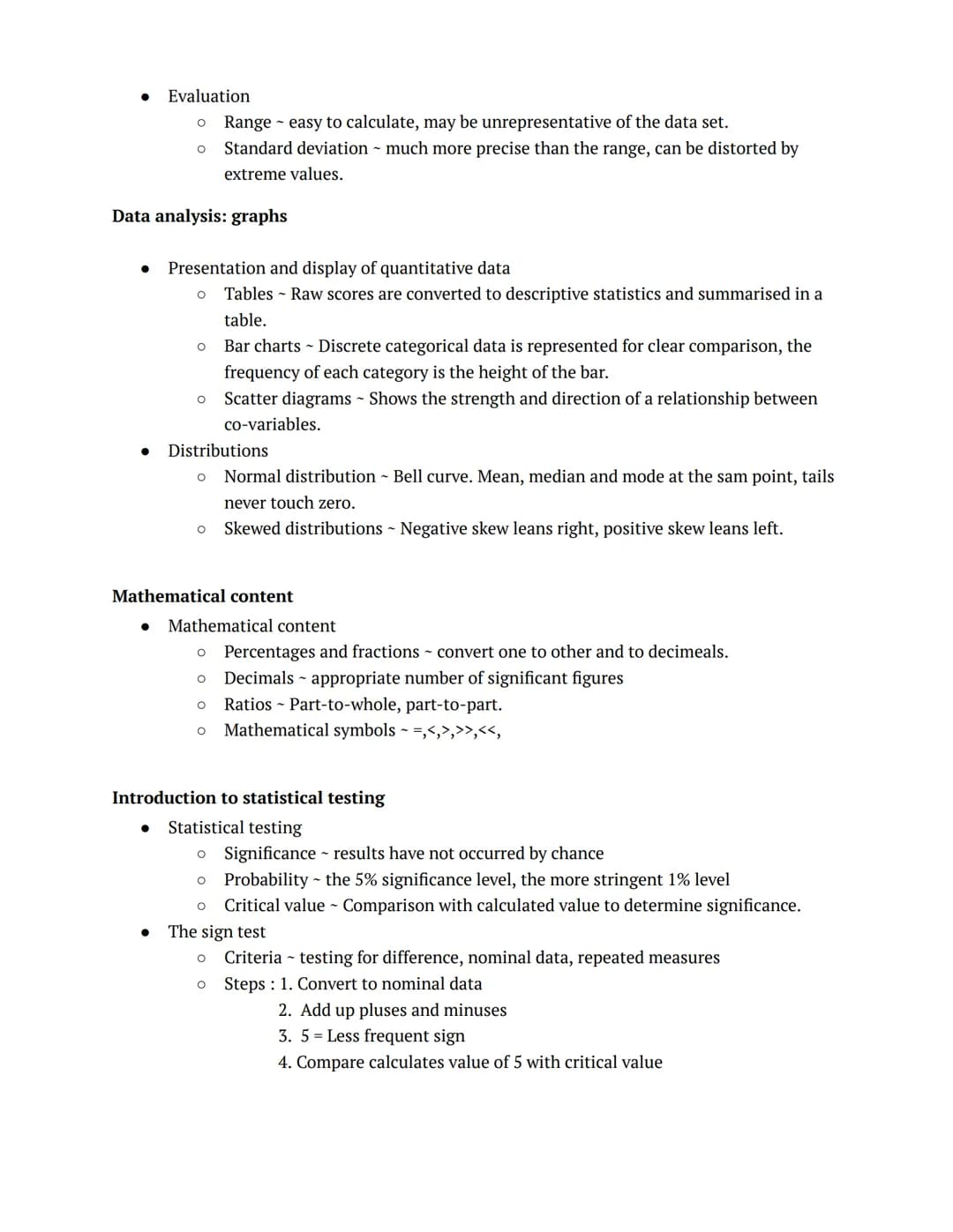 REVISION SUMMARIES:
PSYCHOLOGY
Research methods:
Experimental methods:
• Experimental methods
●
Aim - The purpose of the investigation
O Hyp