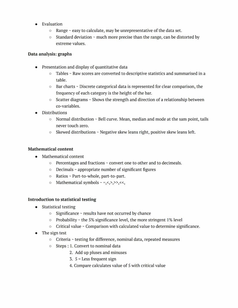 REVISION SUMMARIES:
PSYCHOLOGY
Research methods:
Experimental methods:
• Experimental methods
●
Aim - The purpose of the investigation
O Hyp