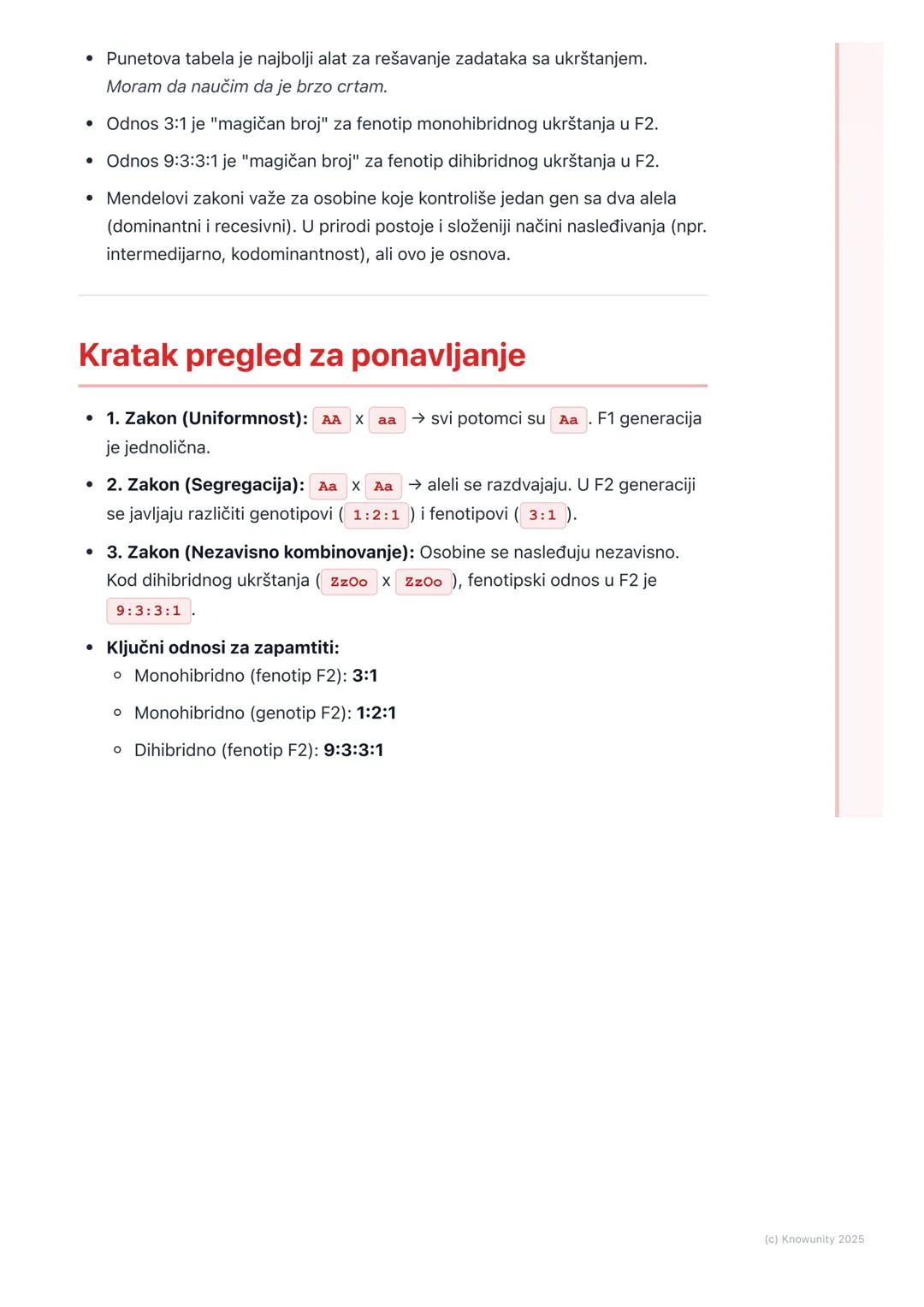 # Mendelovi zakoni nasleđivanja

Uvod u Mendelove zakone

Gregor Mendel je bio monah i botaničar iz 19. veka, smatra se "ocem
genetike". On 