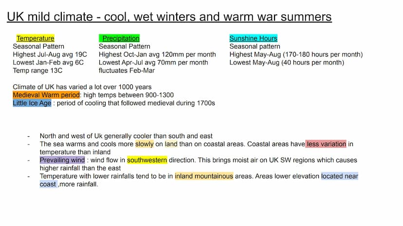 Weather and climate notes Sun heats earth unevenly. Difference in temp causes difference in pressure
Wind blows area of High pressure to Are