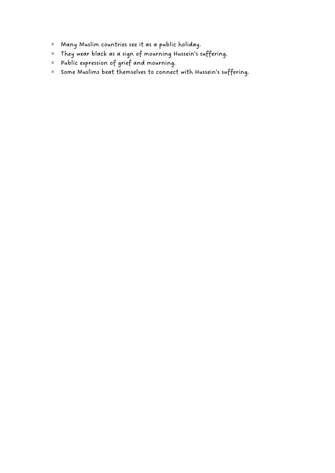 # ISLAMIC FESTIVALS

Eid-Ul-Fitr (seen as lesser Eid)

| Why is it important?                                  | How is it celebrated?      