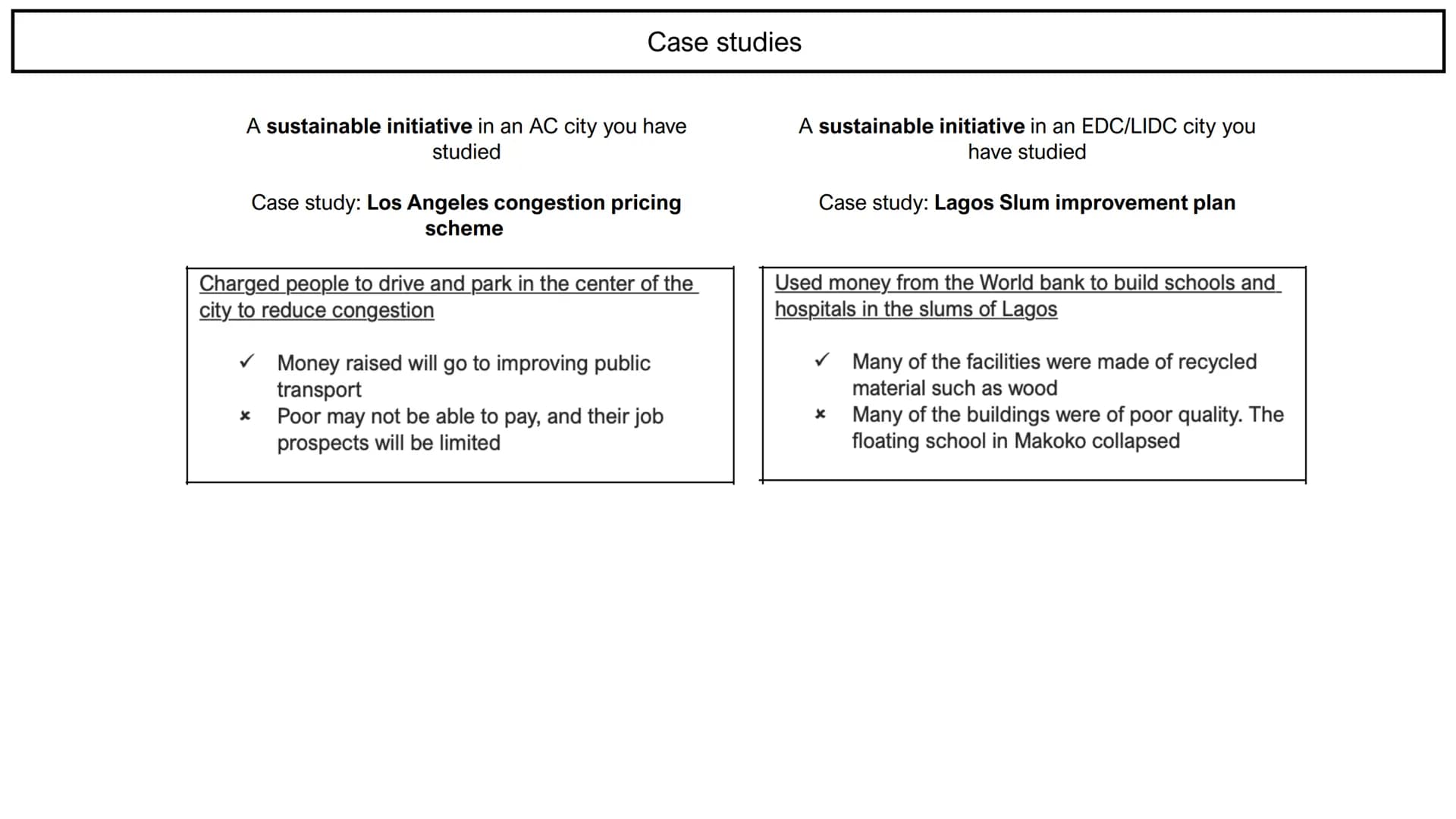 Paper 2: Ultimate
Revision Guide
Units
1. Urban Futures
2. Dynamic Development
3. UK in the 21st Century
4. Resource Reliance
5. Human Field