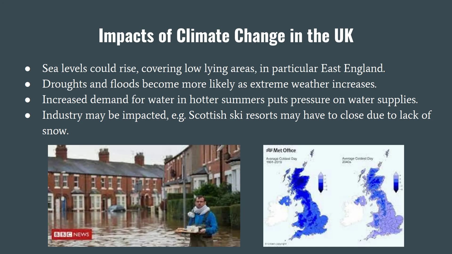 Climate Change and Global Warming
The global climate has been changing since time began and will continue to change
into the future. The Ear