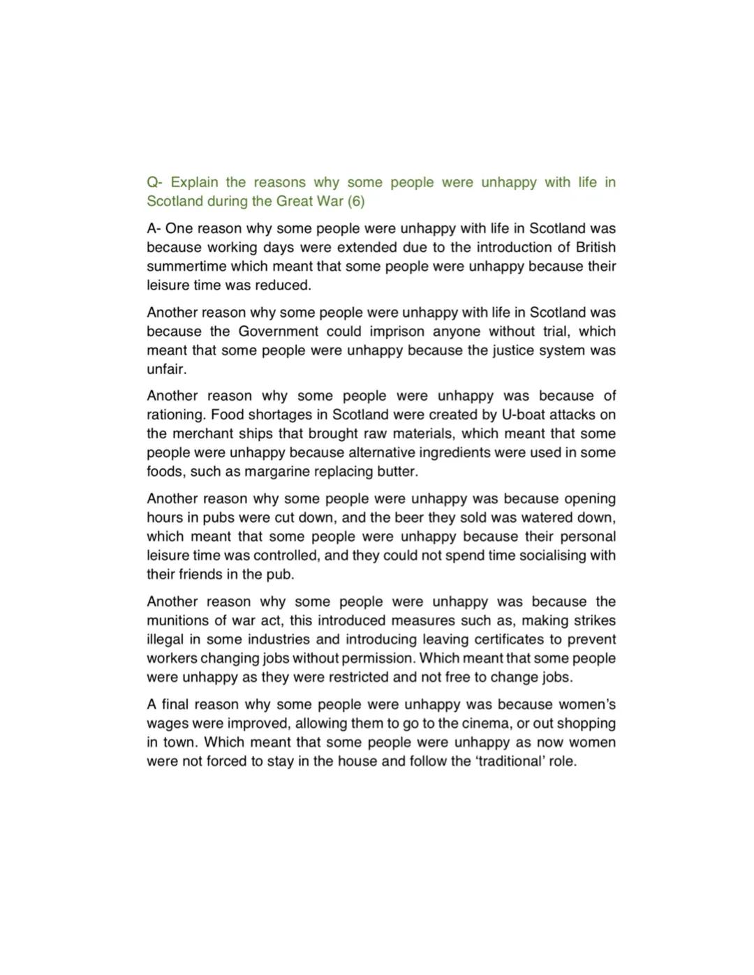 EXPLAIN QUESTIONS WW1

Q- Explain the reasons why new technology often failed on the western
front (6)

A- One reason why machine guns often