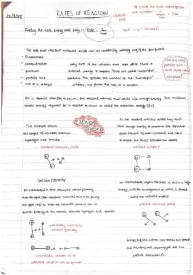 Know Rates of Reaction + activation energy   thumbnail