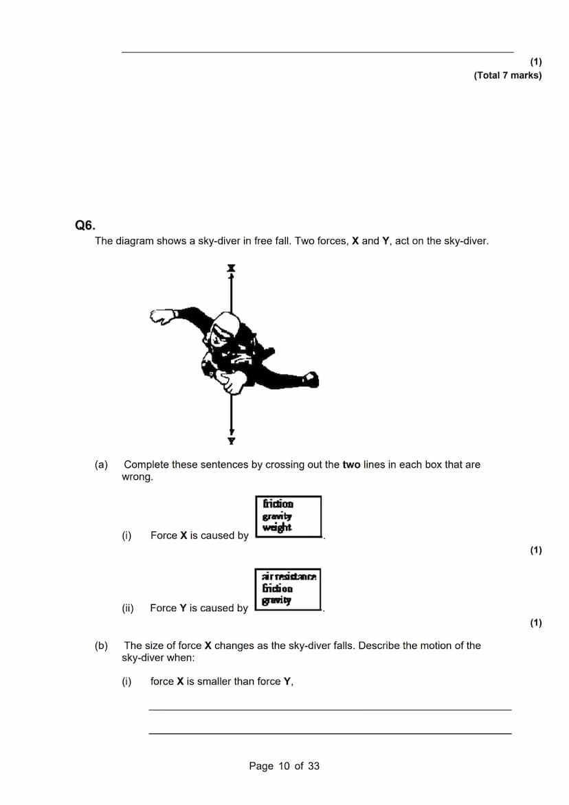 revise
with
harry
AQA Physics
Topic 5: Forces
Master Booklet
Answer the questions that are given to you, and you
can use the mark scheme pro