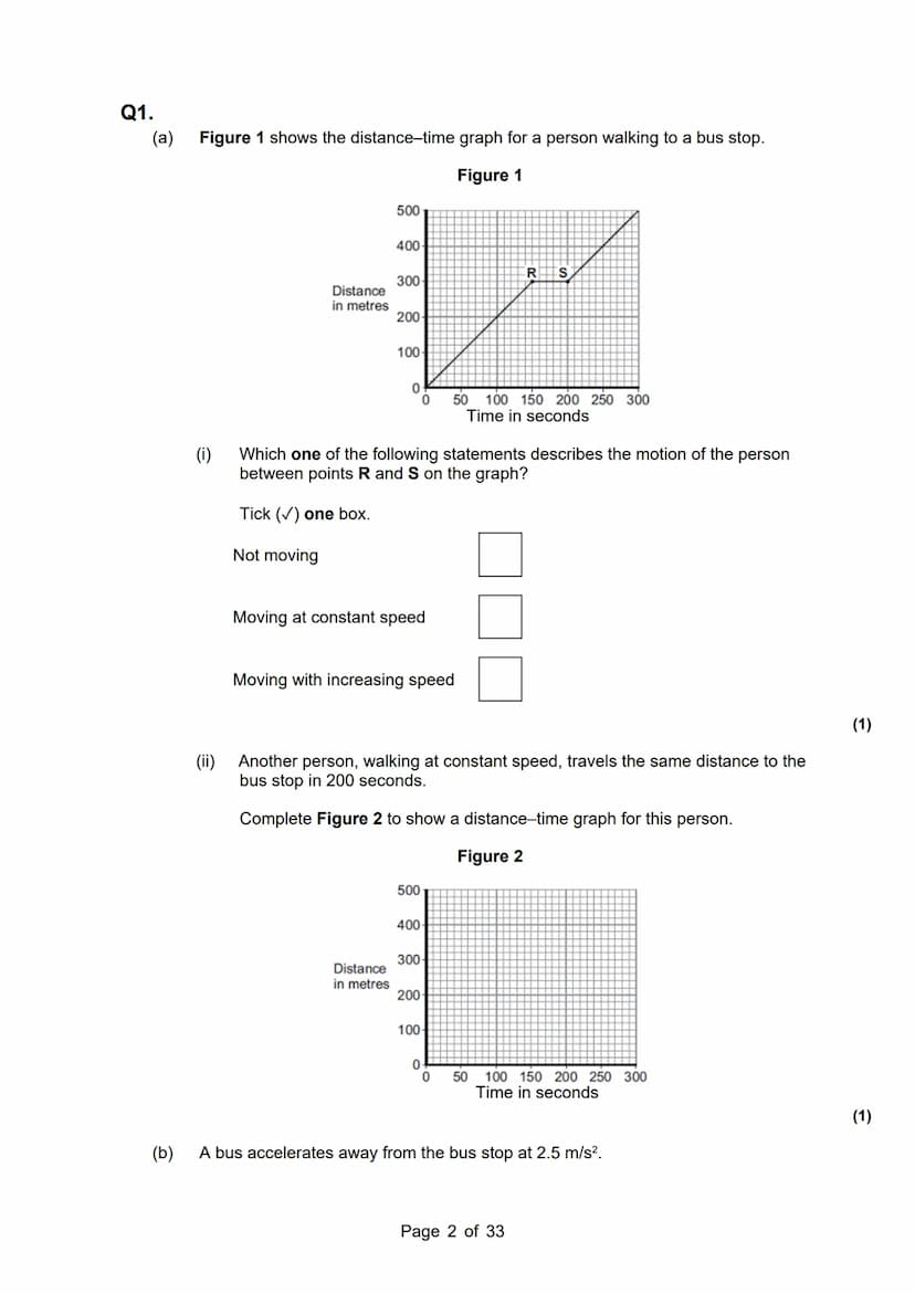 revise
with
harry
AQA Physics
Topic 5: Forces
Master Booklet
Answer the questions that are given to you, and you
can use the mark scheme pro