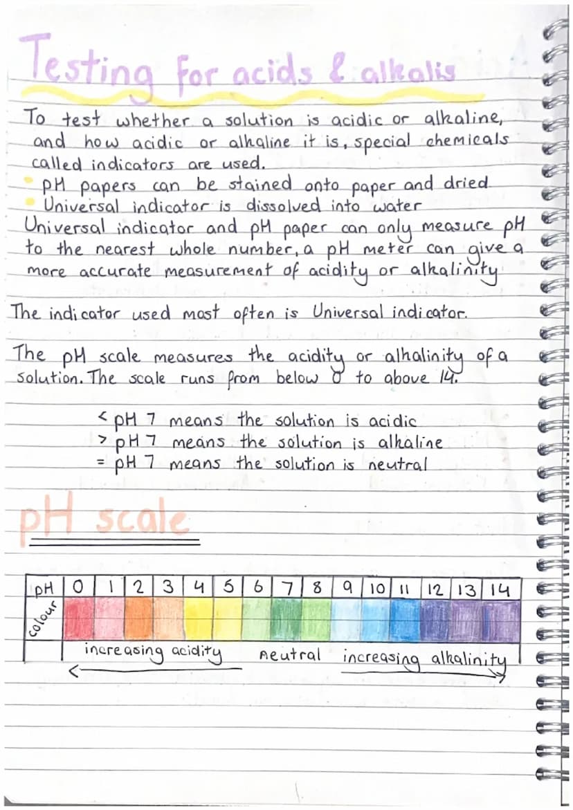 Acids & Alkalis
Acids and alhalis are solutions which can be thought
are used to make many
of as
being 'apposites. They
things we use in eve