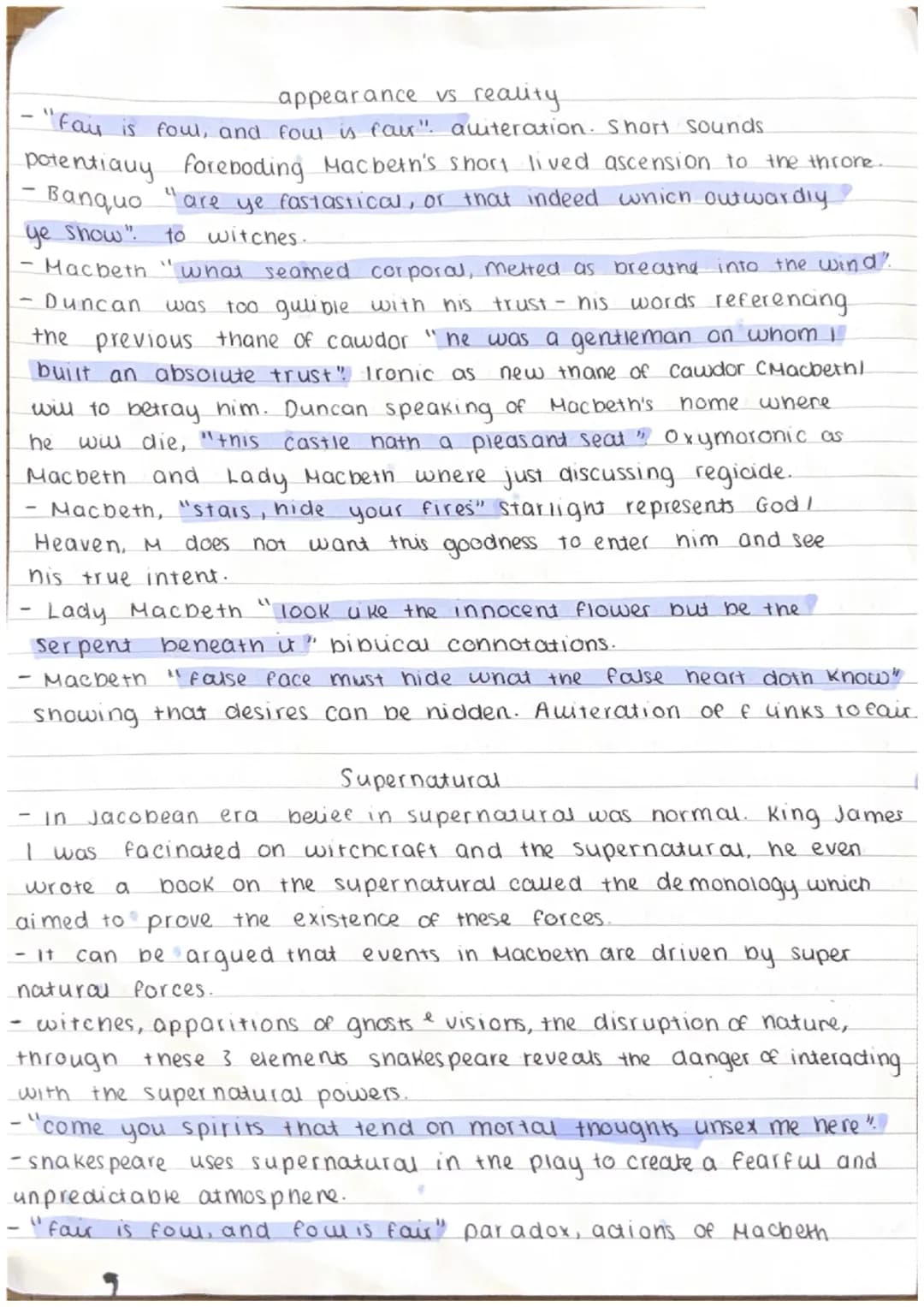 key themes in Macbeth.
ambition
- violence
-guit
motif -sleep, blood.
- appearance vs reality
super natural
Play as
seen
gender
- Kingship
a