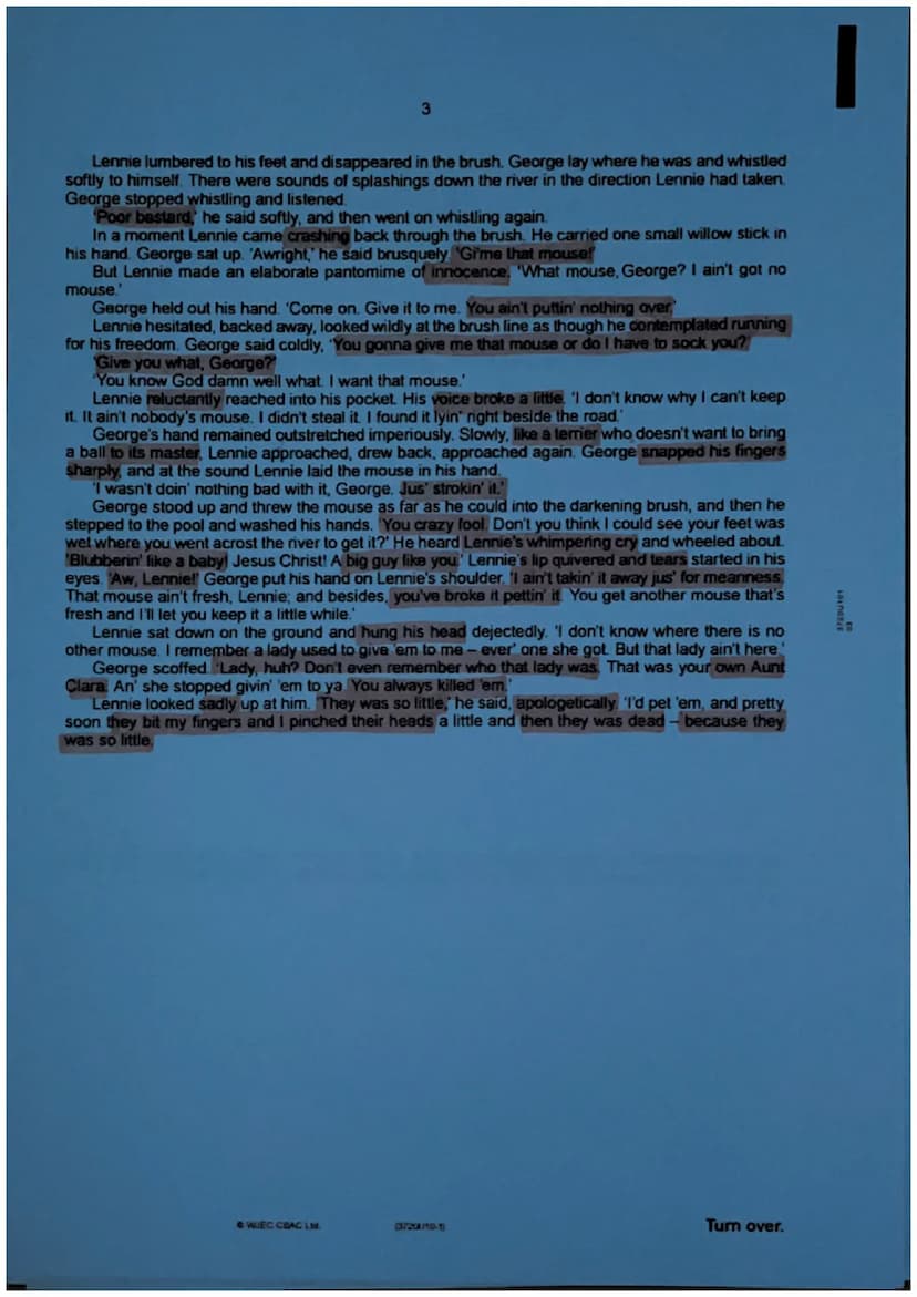 GCSE
wjec 3720U10-1
cbac
ENGLISH LITERATURE
UNIT 1
FOUNDATION TIER
WEDNESDAY, 15 MAY 2019 - AFTERNOON
2 hours
Poetry
ADDITIONAL MATERIALS
A 