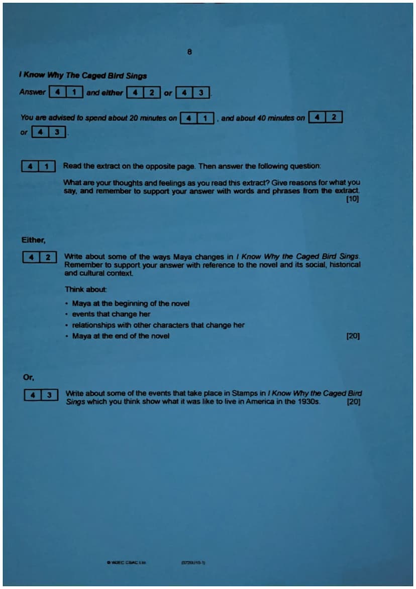 GCSE
wjec 3720U10-1
cbac
ENGLISH LITERATURE
UNIT 1
FOUNDATION TIER
WEDNESDAY, 15 MAY 2019 - AFTERNOON
2 hours
Poetry
ADDITIONAL MATERIALS
A 