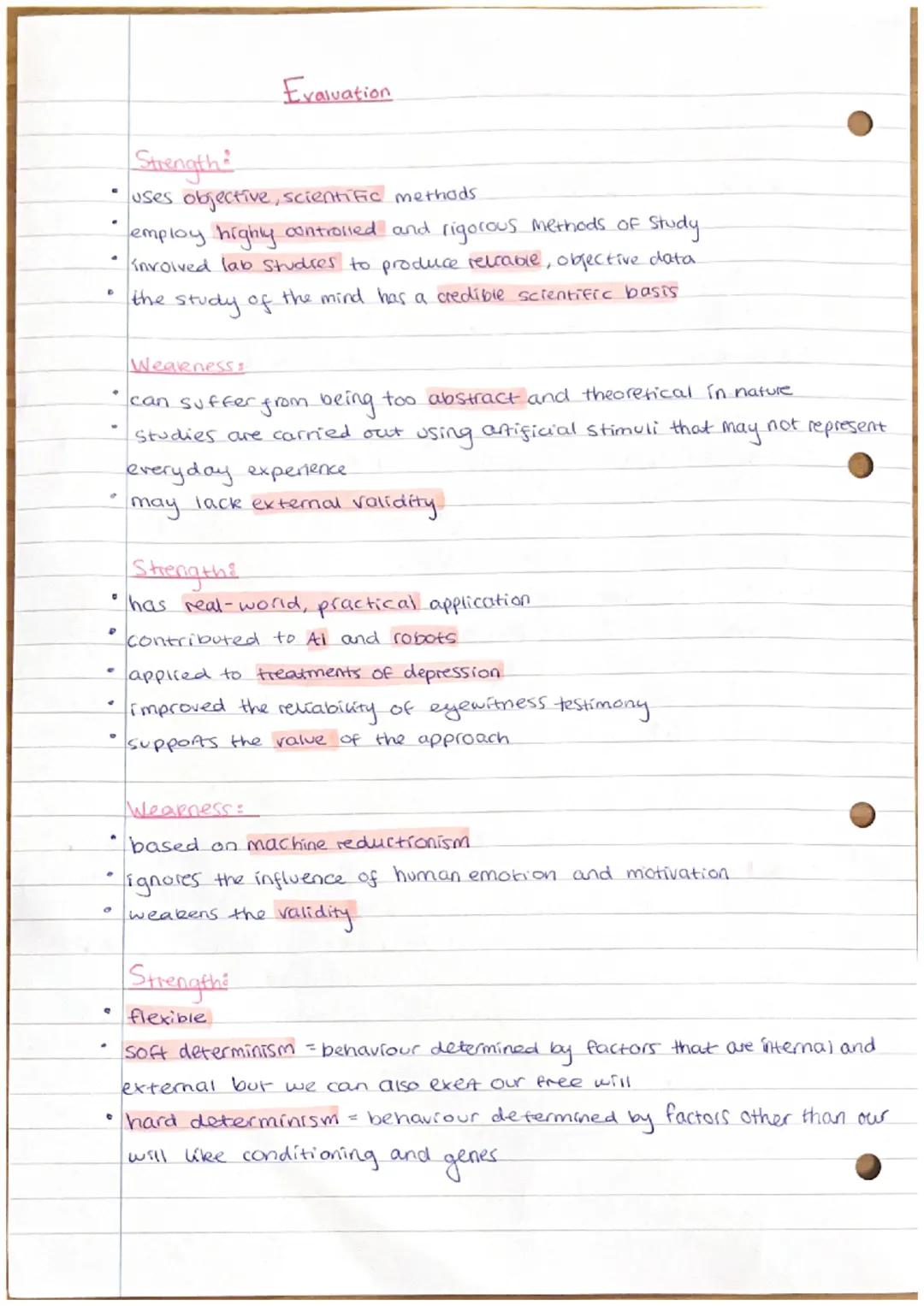 AssumptionsE
internal mental processes should be studied scientifically
processes are private and cannot be observed
• Study them in directl
