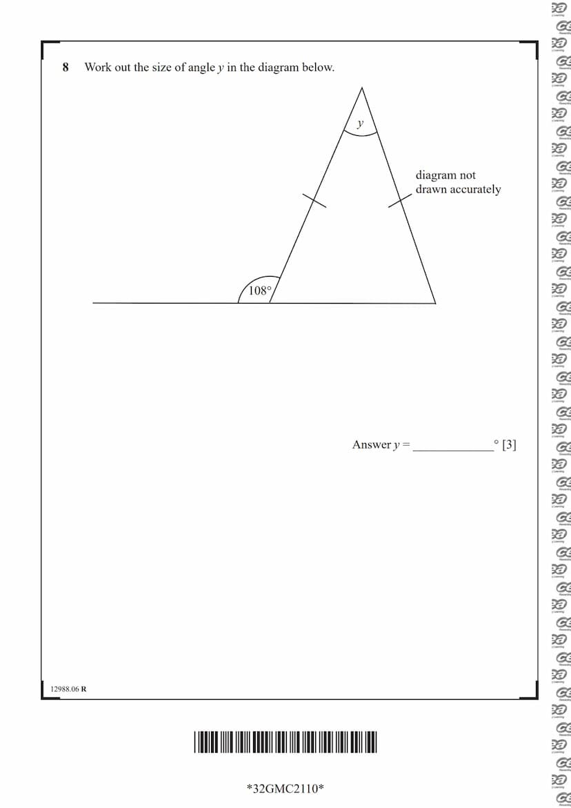 cea
Rewarding Learning
General Certificate of Secondary Education
2022
Mathematics
Unit M2
(With calculator)
Foundation Tier
[GMC21]
TUESDAY