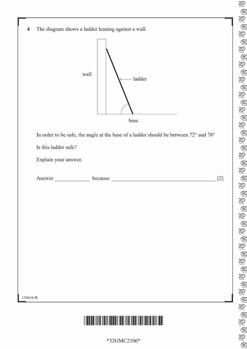 cea
Rewarding Learning
General Certificate of Secondary Education
2022
Mathematics
Unit M2
(With calculator)
Foundation Tier
[GMC21]
TUESDAY