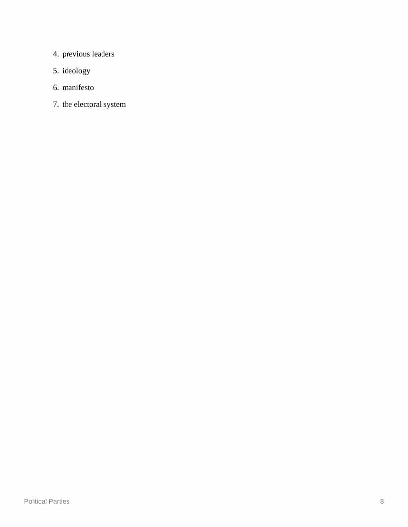 Political Parties
Ⓒsubject
politics
Last edited time @November 30, 2022 4:12 PM
deadline
Enotes
status
Ⓒ type
contents
18th October 2022
1st