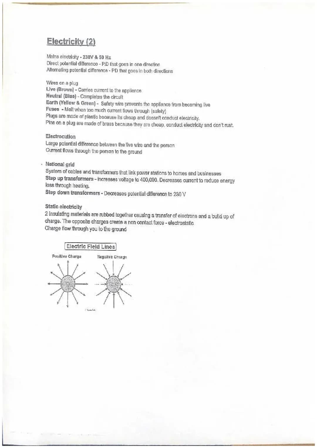 Physics paper 1 - basics 