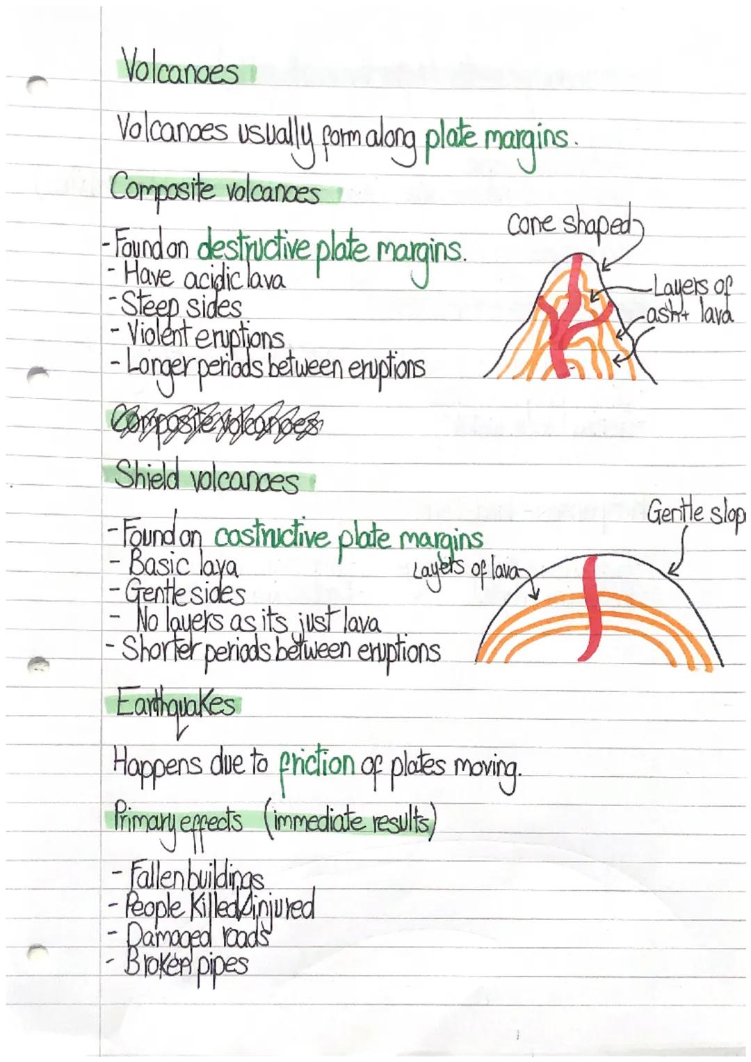 Tectonio hazards Natural hazar
Distribution of tectonic hazards
The Earth's crust is broken into large pieces called tectonic
plates. They m