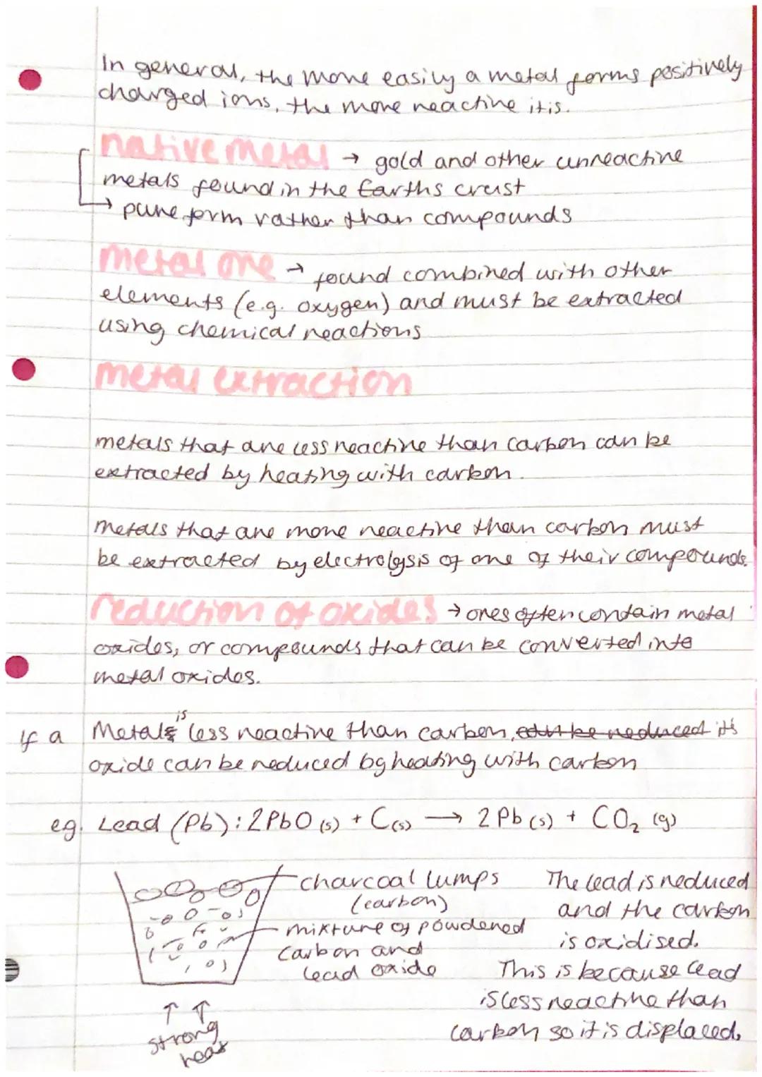 chemistry
combined
science
AQA
GCSE
# Chemical changes

# Metal Oxides
→metals reacted with oxygen

4 burning magnesium in air (Oxygen)

mag