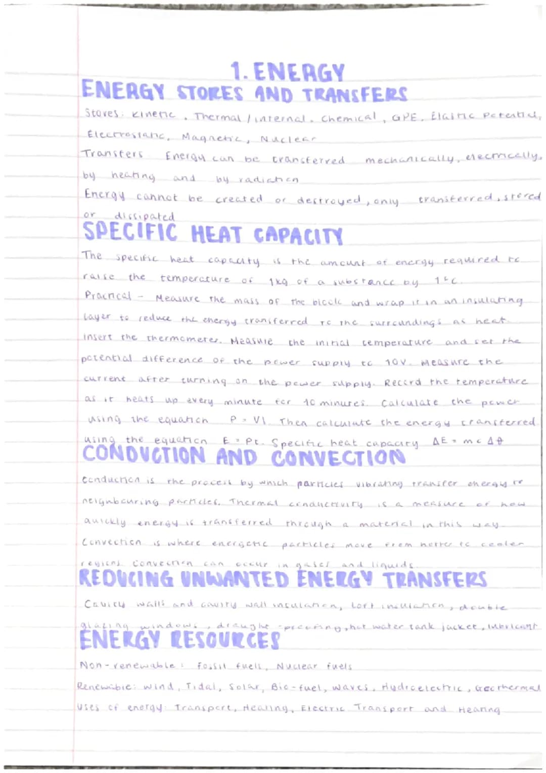 Physics Paper 1: All topics