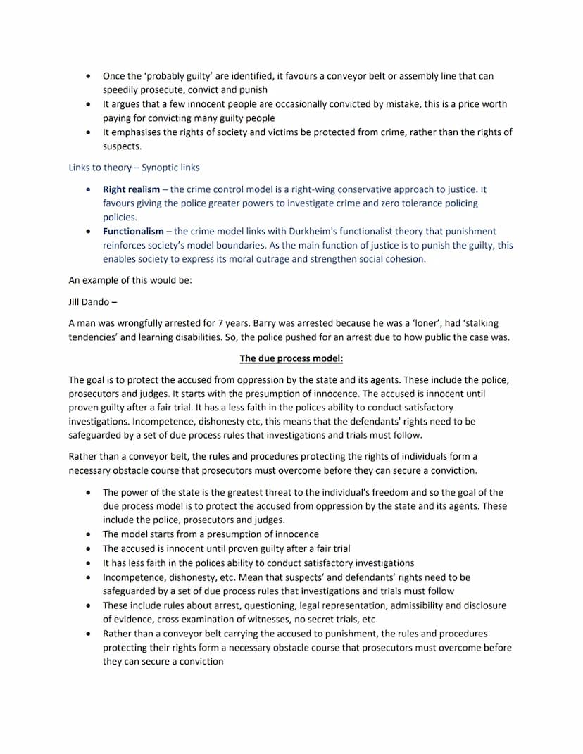 Definitions:
Unit 4
AC 1.1 describe processes used for law making.
Social control: controlling the people of the community. Getting them to 