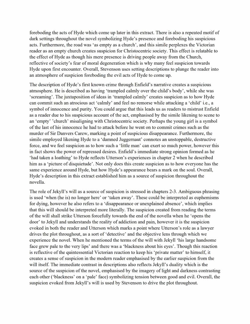 GCSE AQA English Literature
Dr Jekyll and Mr Hyde by RL Stevenson - practice essays with extracts
"Well, it was this way," returned Mr Enfie