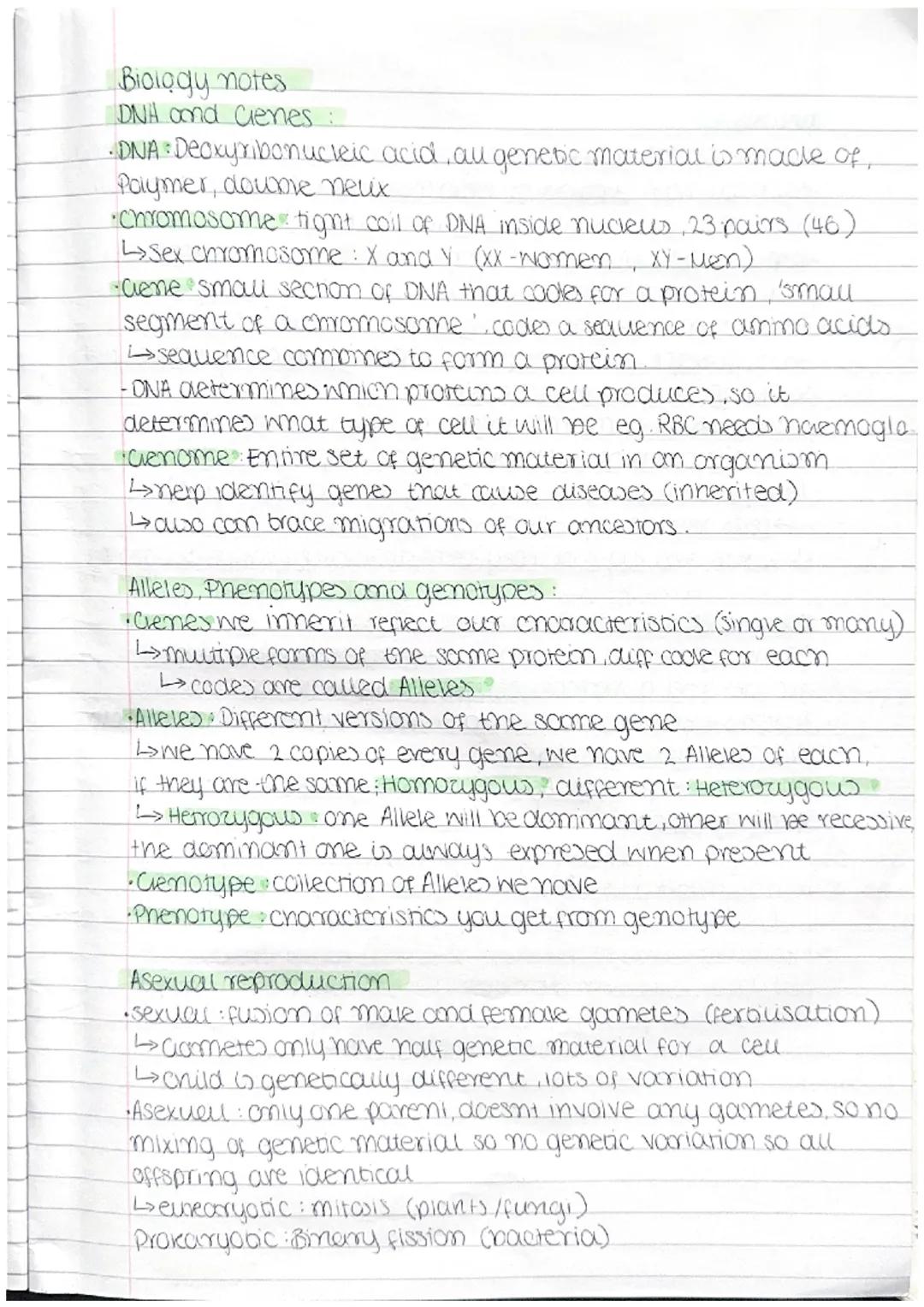 Inheritance, Variation & Evolution B6