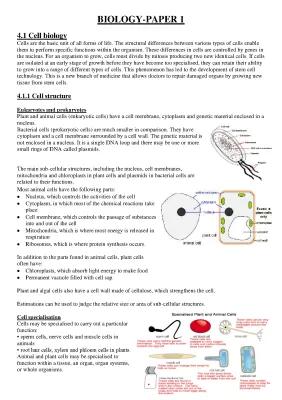 Know GCSE aqa biology paper 1 thumbnail