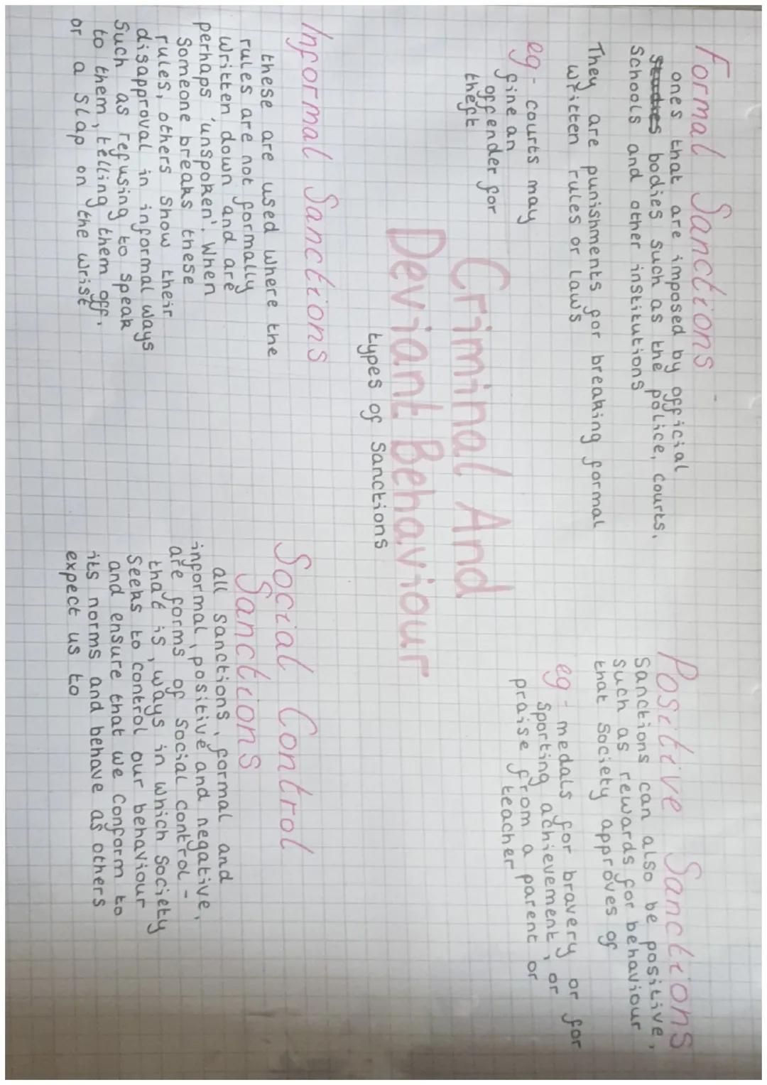 Q
# Moral Codes
*   a set of basic rules held by an individual, group or Society

# Criminal And Deviant Behaviour

# Values -
*   a general