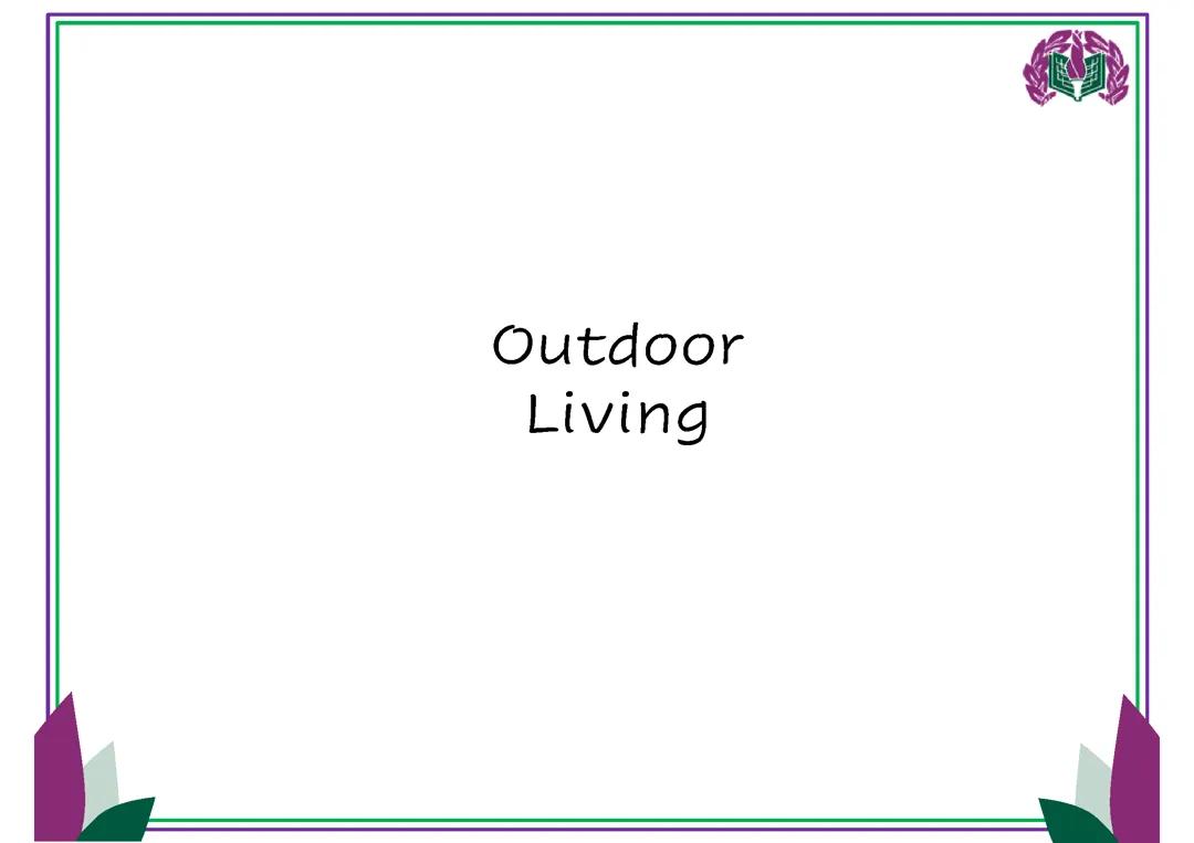 GCSE Design Technology Project - Outdoor Living