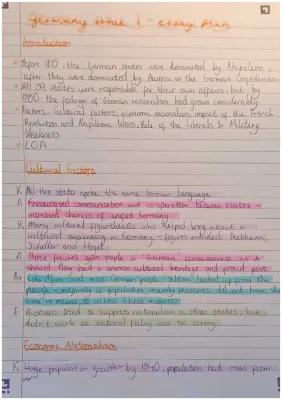 Know Germany Issue 1 - Essay Plan  thumbnail