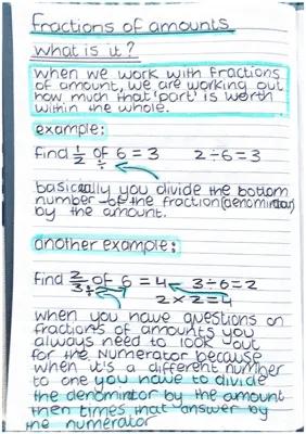 Know FRACTIONS OF AMOUNTS thumbnail