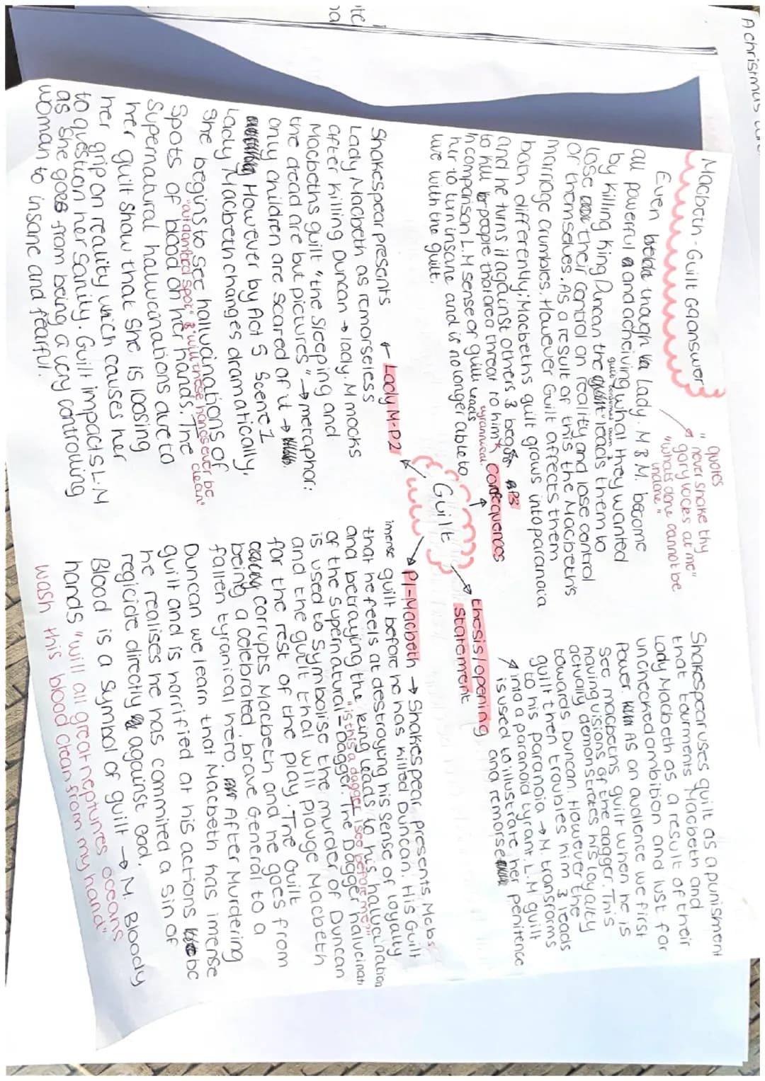 HODS
Macbeth - Supernatural G9 answer
The Supernatural trigger the ambition
within Macbeth. This is illustrated when
he considers killing th
