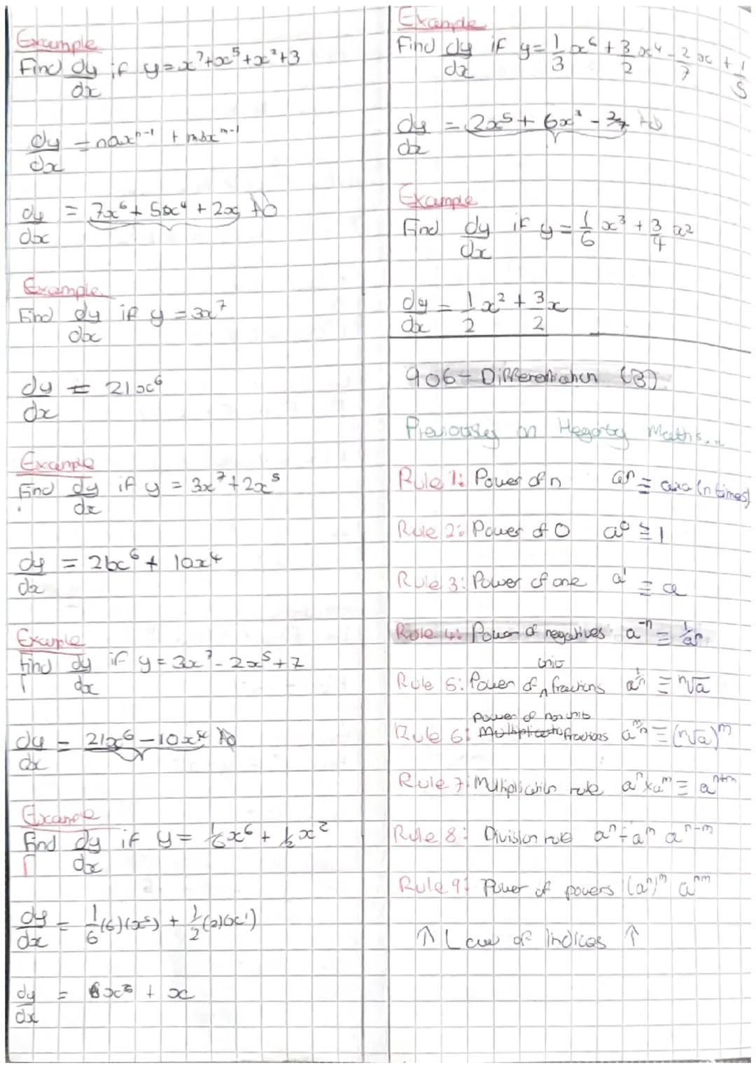 Hegarty maths.
903- Diffrentiation from the
First principles
What is Differentiation?
Differentiation is a method of
finding the gradient (r