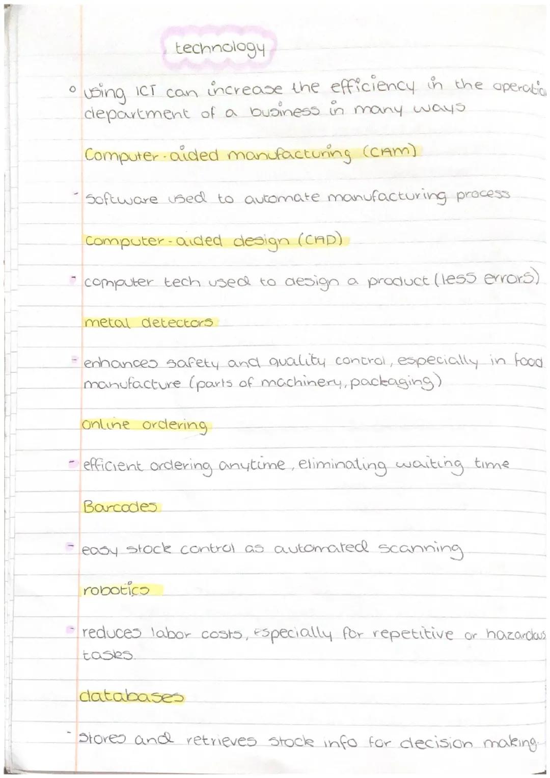 UNIT 5

MANAGEMENT OF
OPERATIONS # methods of procluction
role of operations
*   purchasing what stock, how much and from whom
*   Systems w
