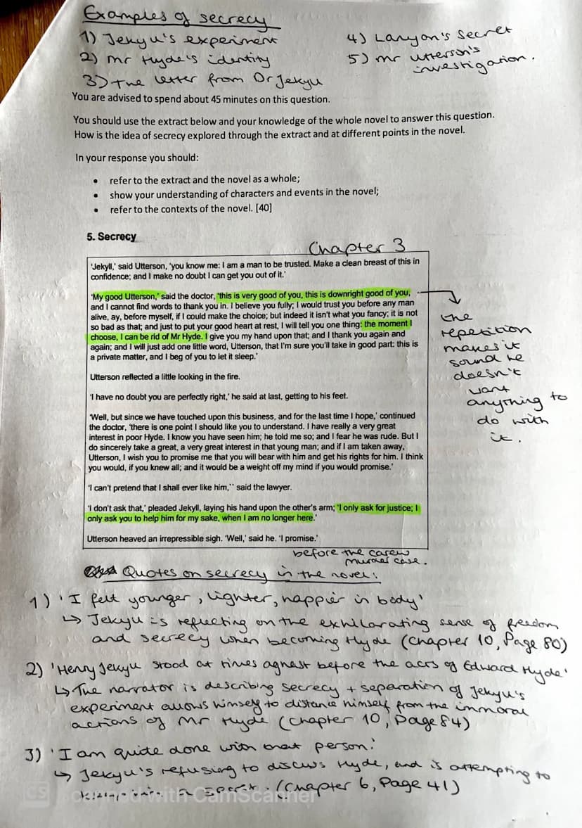 Structure
Think about the chapter titles. What is their relationship to the content of
the chapter are they all purely descriptive, for exam