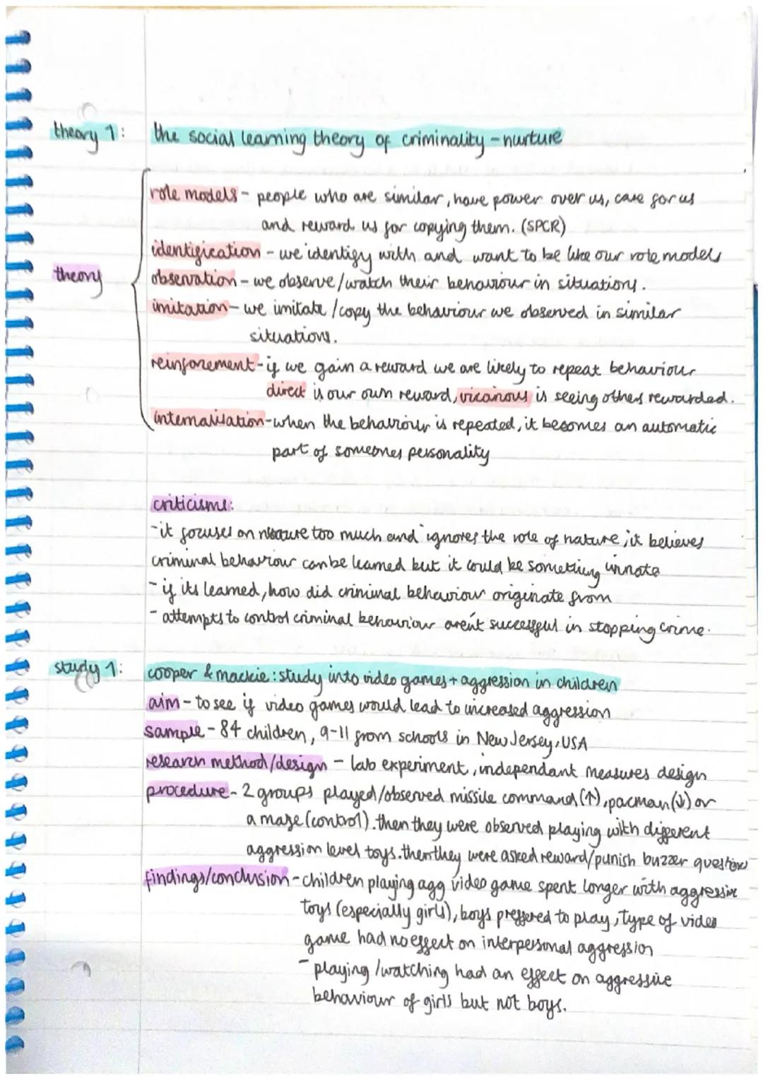 раумалоду
GRIMINAL BEHAVIOUR
criminal behaviour any act that goes against the law of the land
↳stypes of crime:
- violent - taking / causing