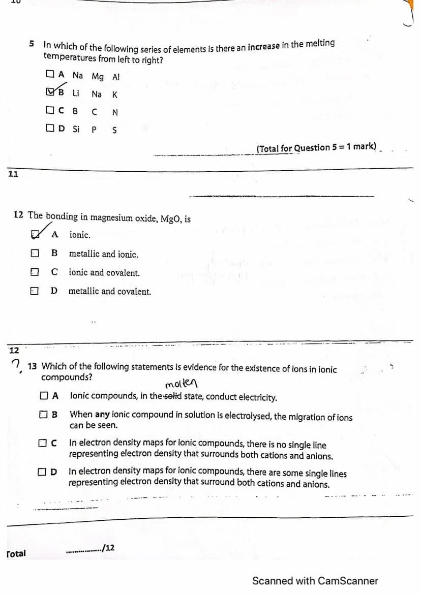 Version 3. June 2019
A Level Chemistry
Topic 3
Context
Year 1 and AS
Structure, Bonding and Periodicity
2.1.1 Formulae and Equations
lonic F