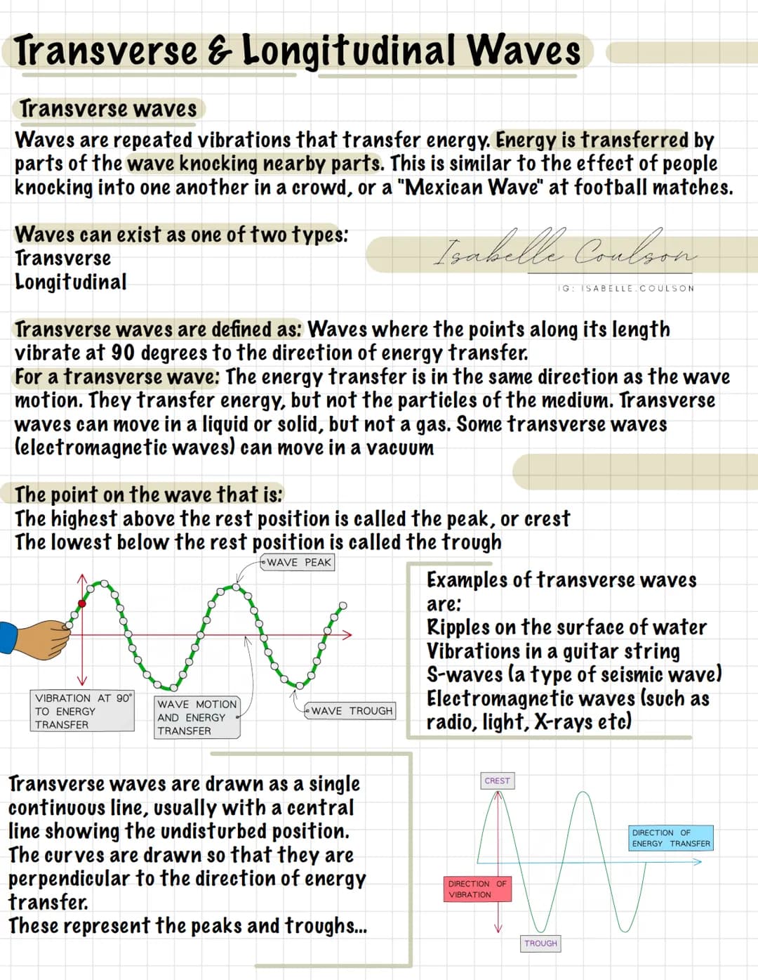 OSMOSIS
abelle Coulson
Osmosis is the movement of water from a higher water concentration to
a lower concentration through a partially perme