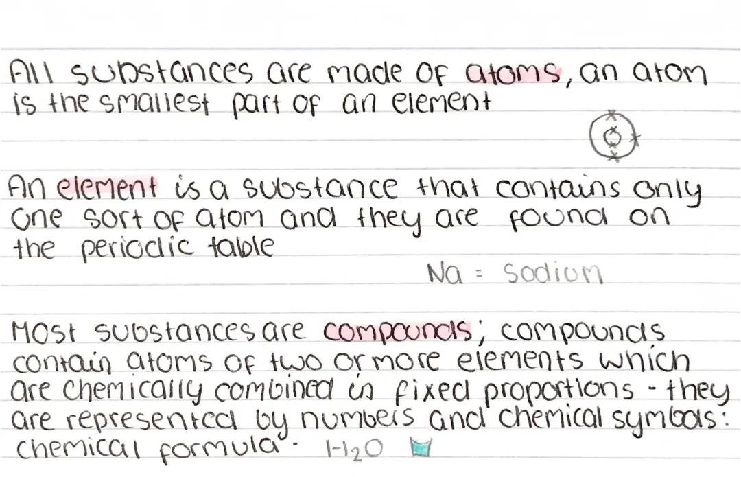 GCSE Chemistry: Basic Definitions, Filtration & Crystallisation