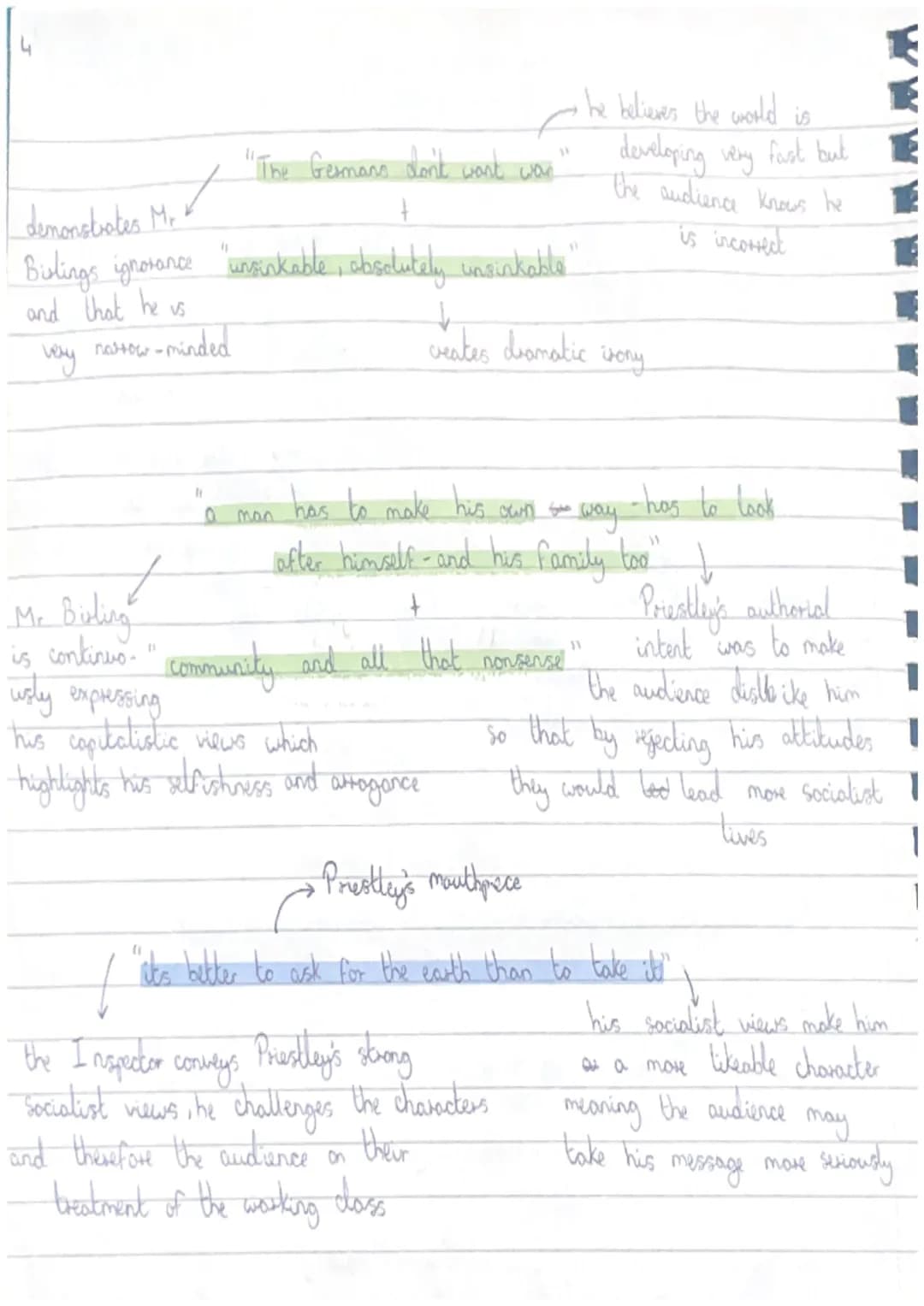 Quotes:
•M.
Mr. Biling
•Mis. Biding
Sheila
•Eric
•Gudd
•The Inspector Summary
-the Birting family and Gerald Groft are
celebrating Sheila's 