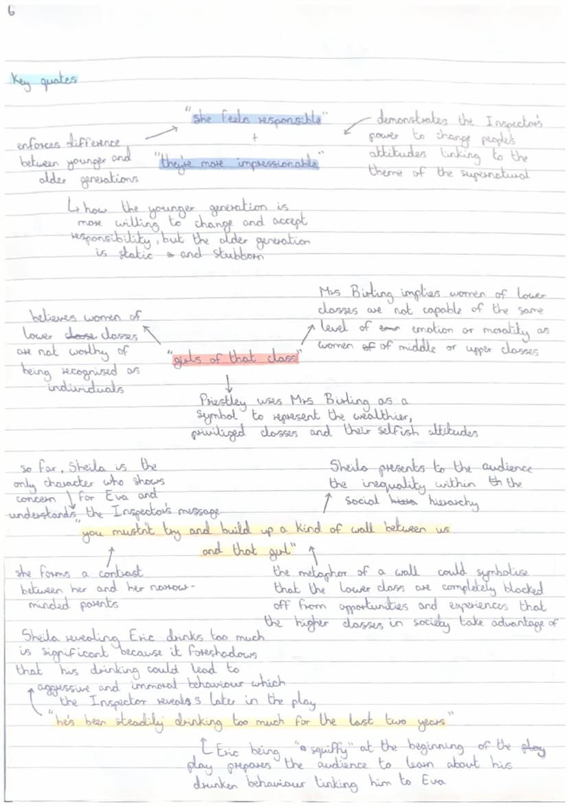 Quotes:
•M.
Mr. Biling
•Mis. Biding
Sheila
•Eric
•Gudd
•The Inspector Summary
-the Birting family and Gerald Groft are
celebrating Sheila's 