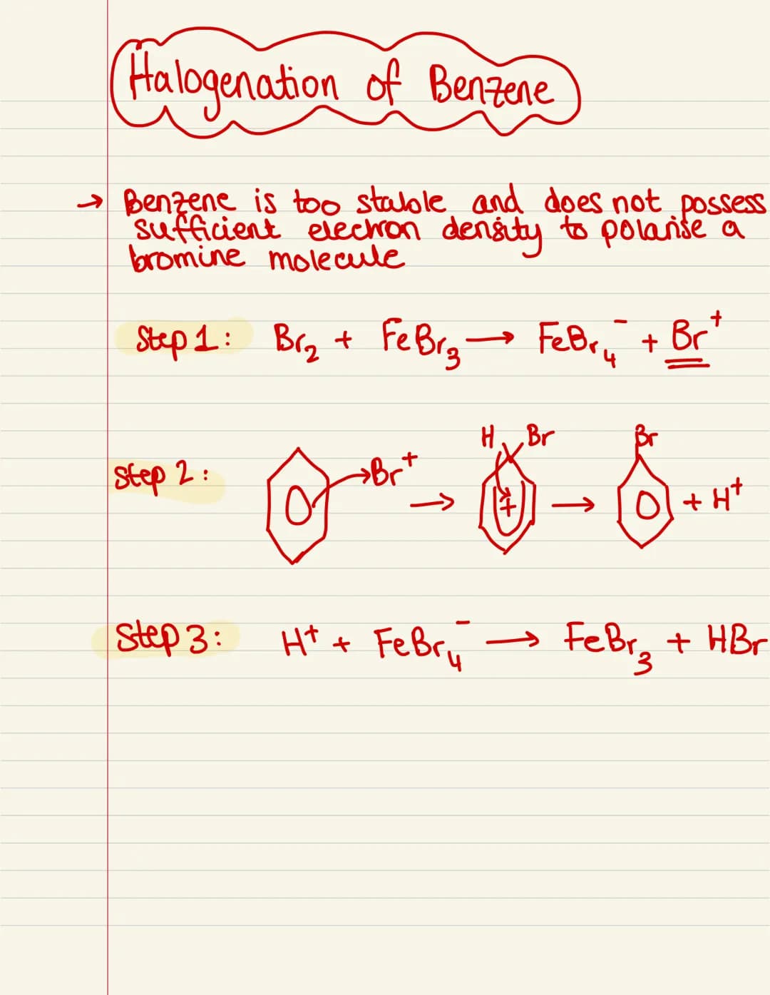 Benzene I
phenols! 25.1
Benzene
kekule's model
:
2
cyclo-1,3,5- hexa triene.
1) Lack of reactivity of benzene.
If benzene had C=C double bon