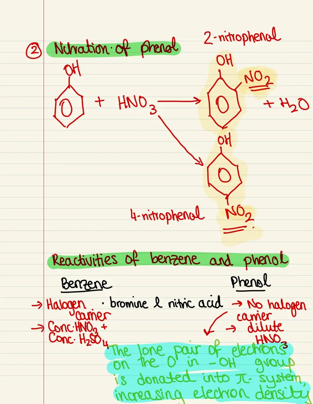 Benzene I
phenols! 25.1
Benzene
kekule's model
:
2
cyclo-1,3,5- hexa triene.
1) Lack of reactivity of benzene.
If benzene had C=C double bon