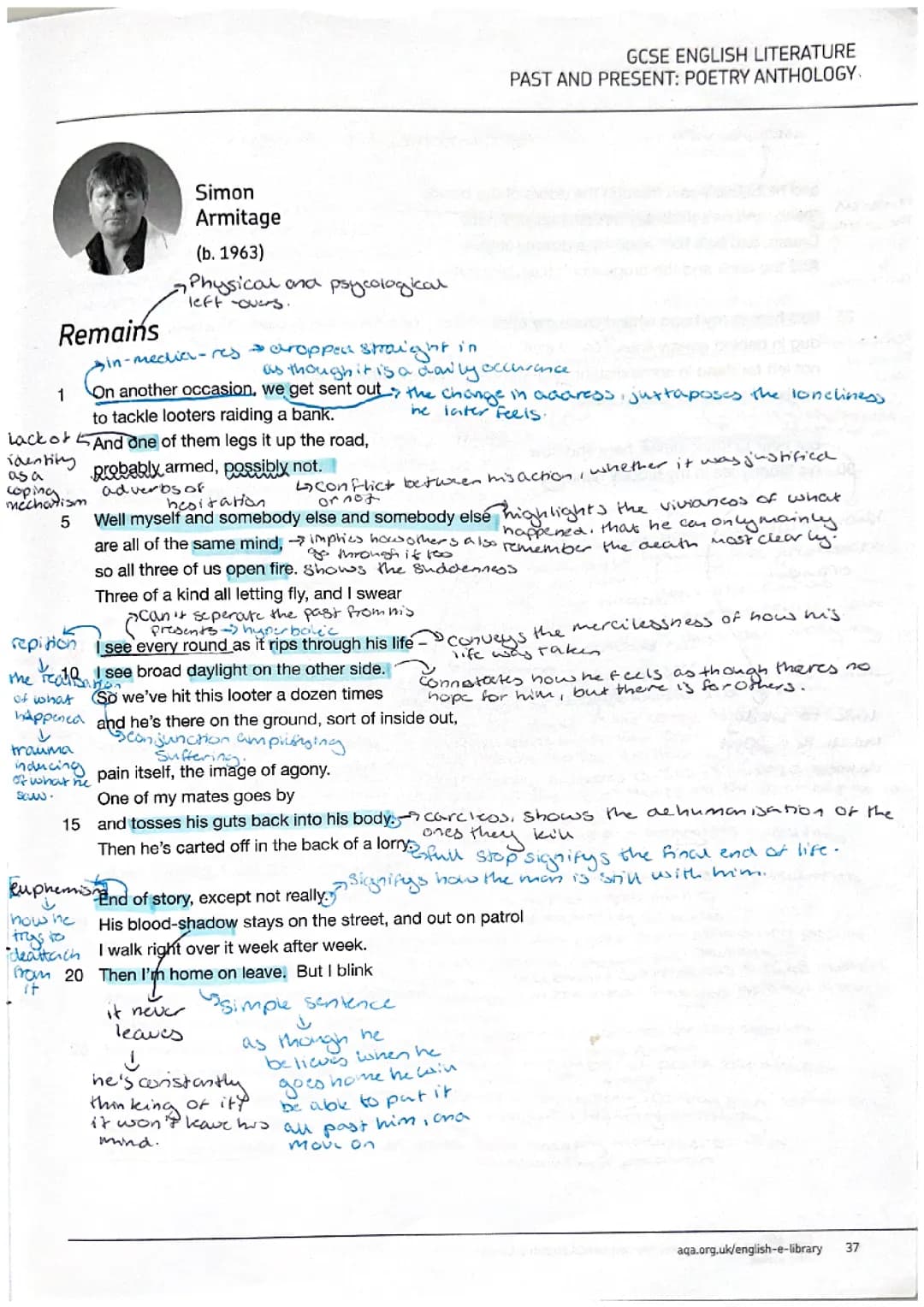Remains annotations