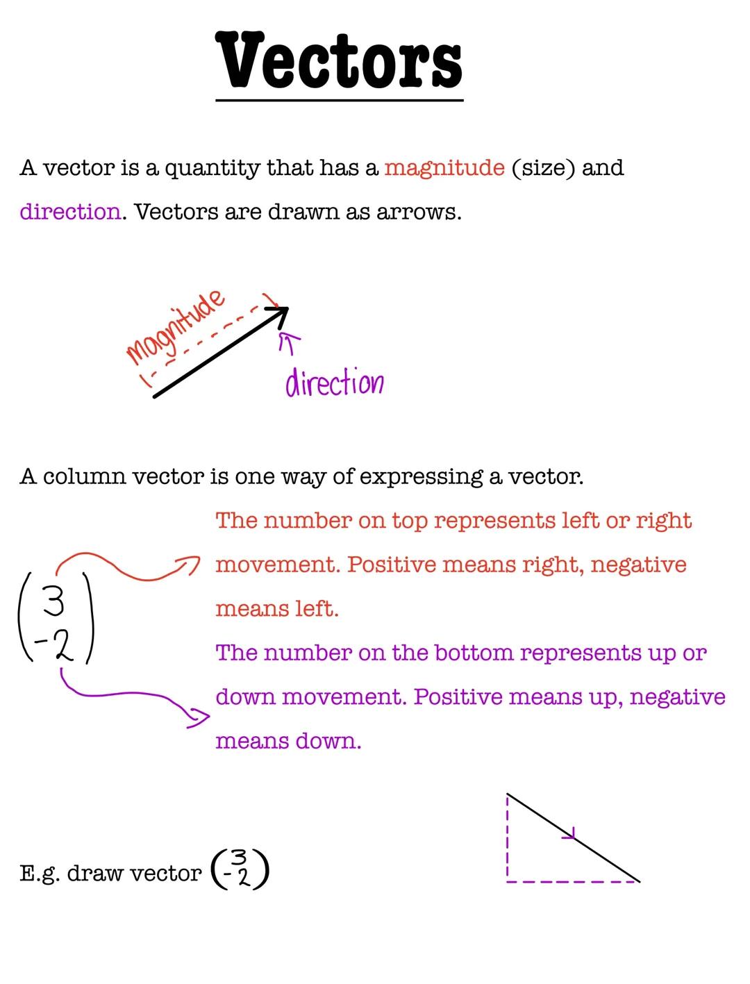 What's a Column Vector? Easy Math Fun