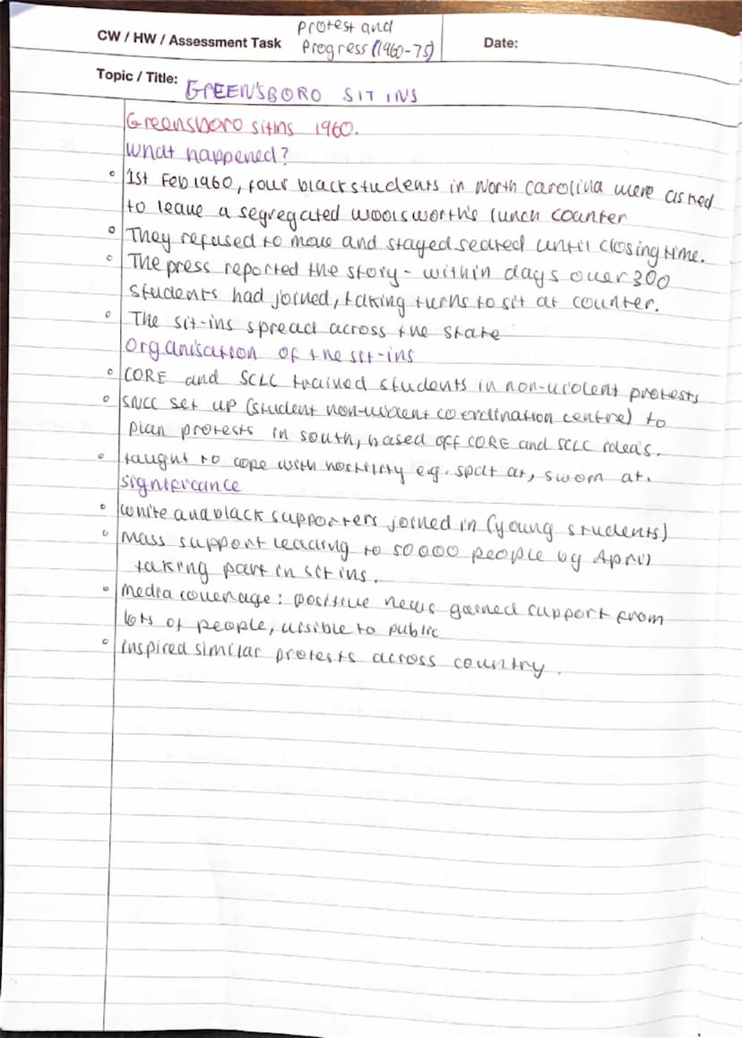 --- OCR Start ---
CW/HW/Assessment lask
Topic/Title: 1950s
American government!.
Date:
us has federal system, made of 50 states, each with o
