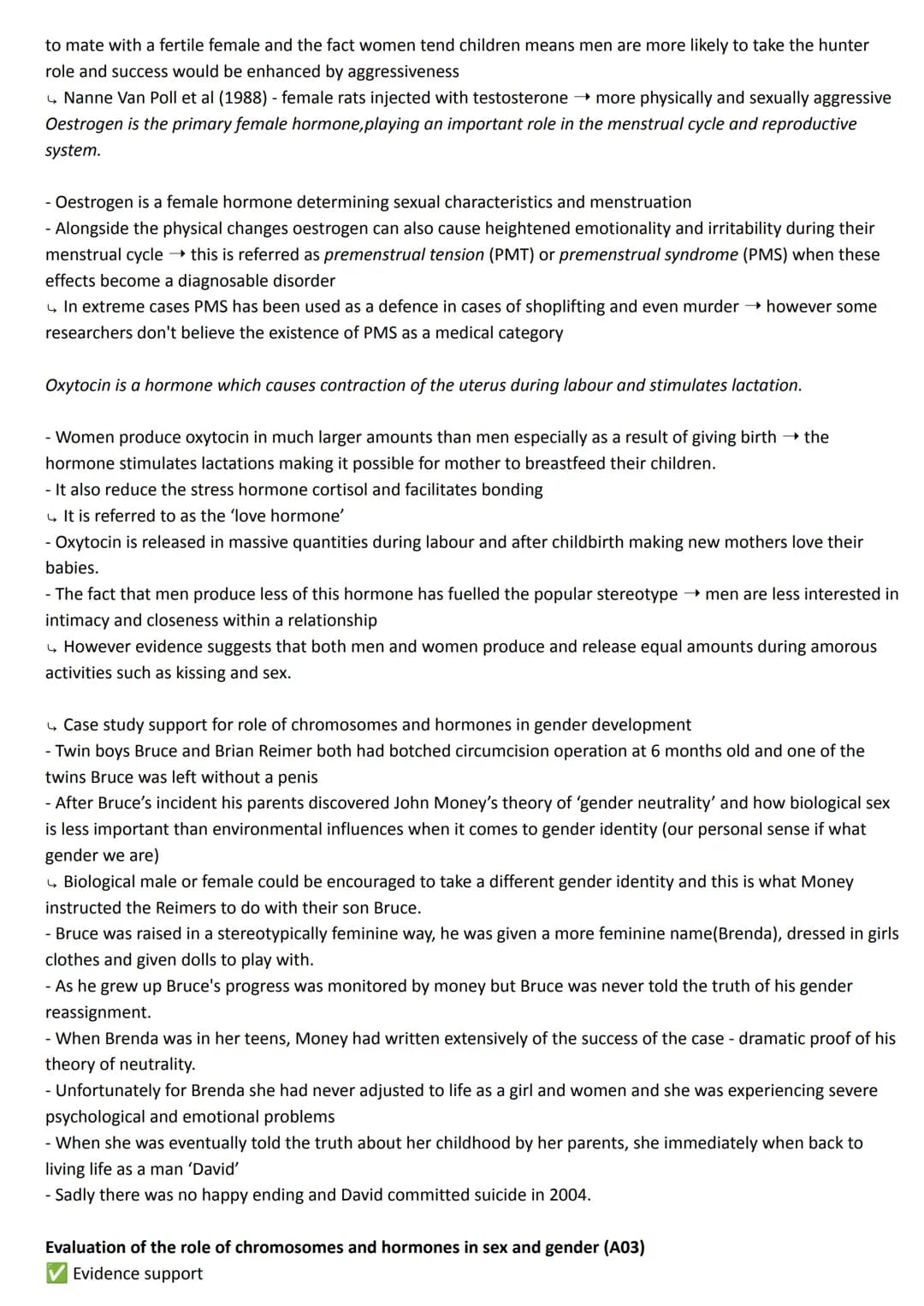 Gender
Sex and Gender
Sex is the biological difference between males and female including chromosomes,hormones and anatomy
Gender is the psy